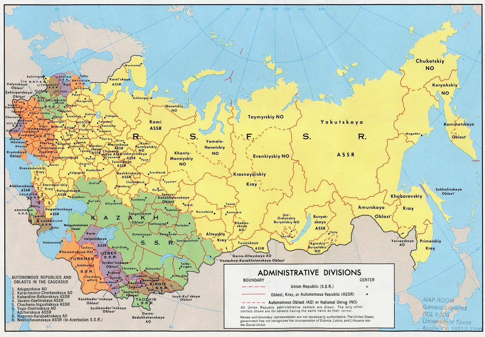 地图前苏联的地图的苏联(东欧的欧洲)