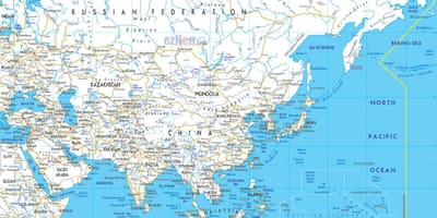 路线图的俄罗斯