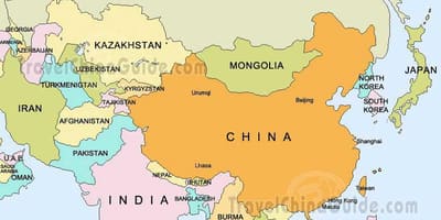 俄罗斯亚洲地图