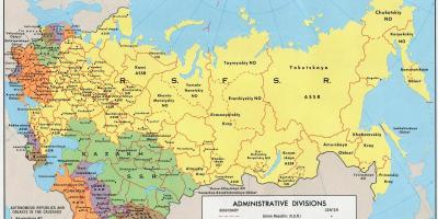 苏联的地图