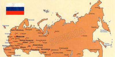 俄罗斯在地图